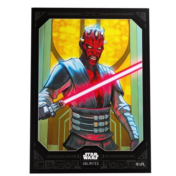 Star Wars: Unlimited Art Sleeves: Darth Maul