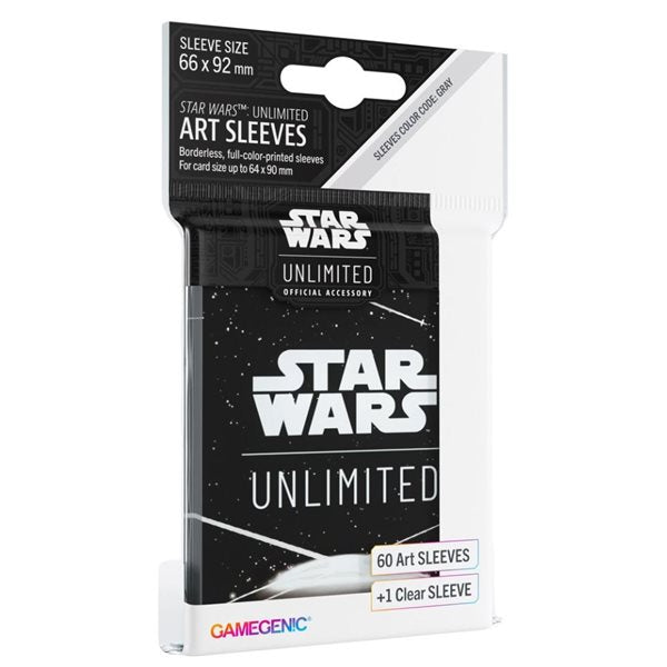 Star Wars: Unlimited Art Sleeves: Card Back White