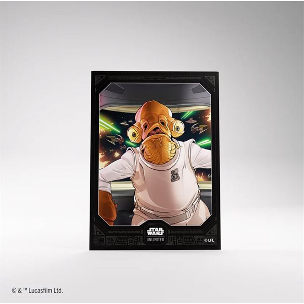 Star Wars: Unlimited Art Sleeves: Admiral Ackbar (Pre-Order)