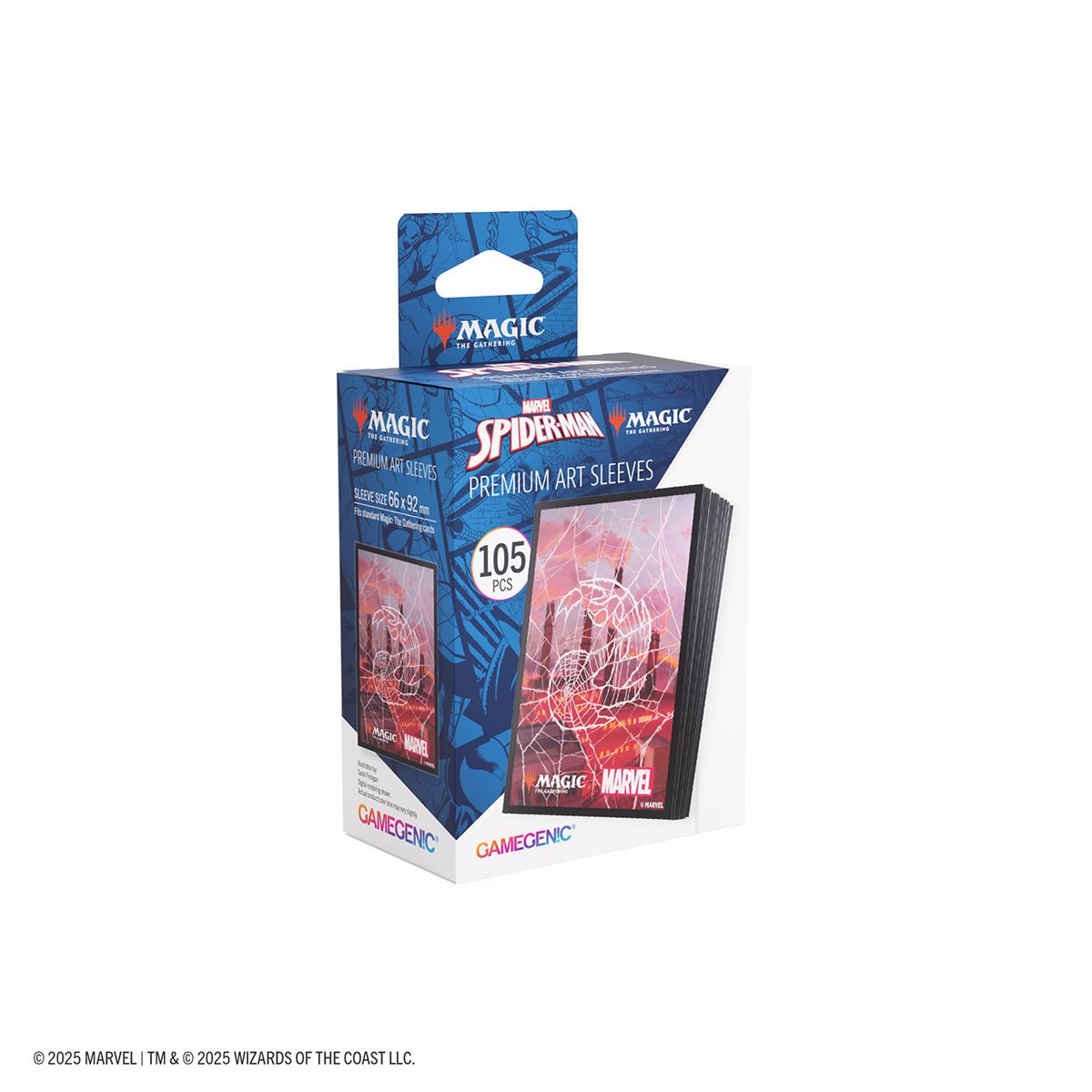 Magic: The Gathering - Pochettes illustrées Marvel's Spider-Man (105 unités) : Montagne