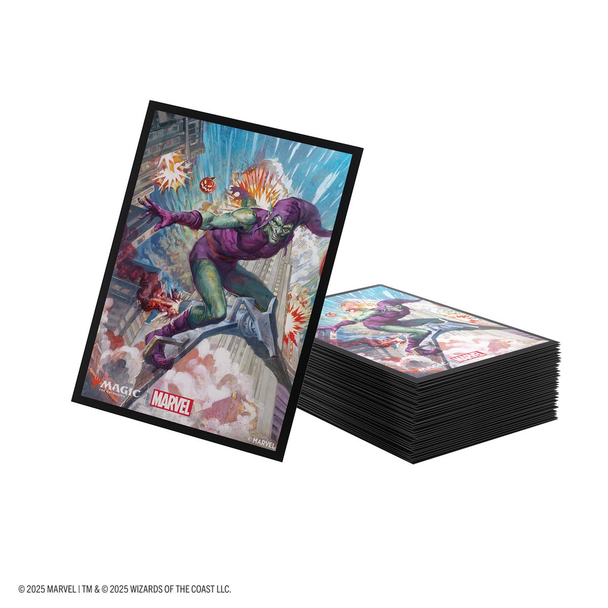 Magic: The Gathering - Pochettes illustrées Marvel's Spider-Man (105 unités) : Bouffon Vert