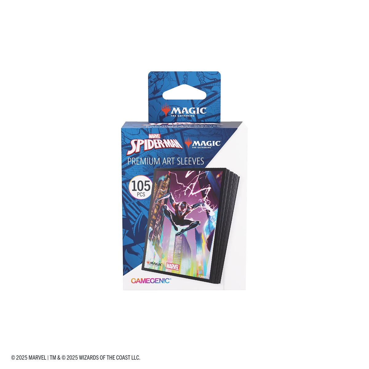 Magic: The Gathering - Pochettes illustrées Marvel's Spider-Man (105 unités) : Spider-Man Miles Morales