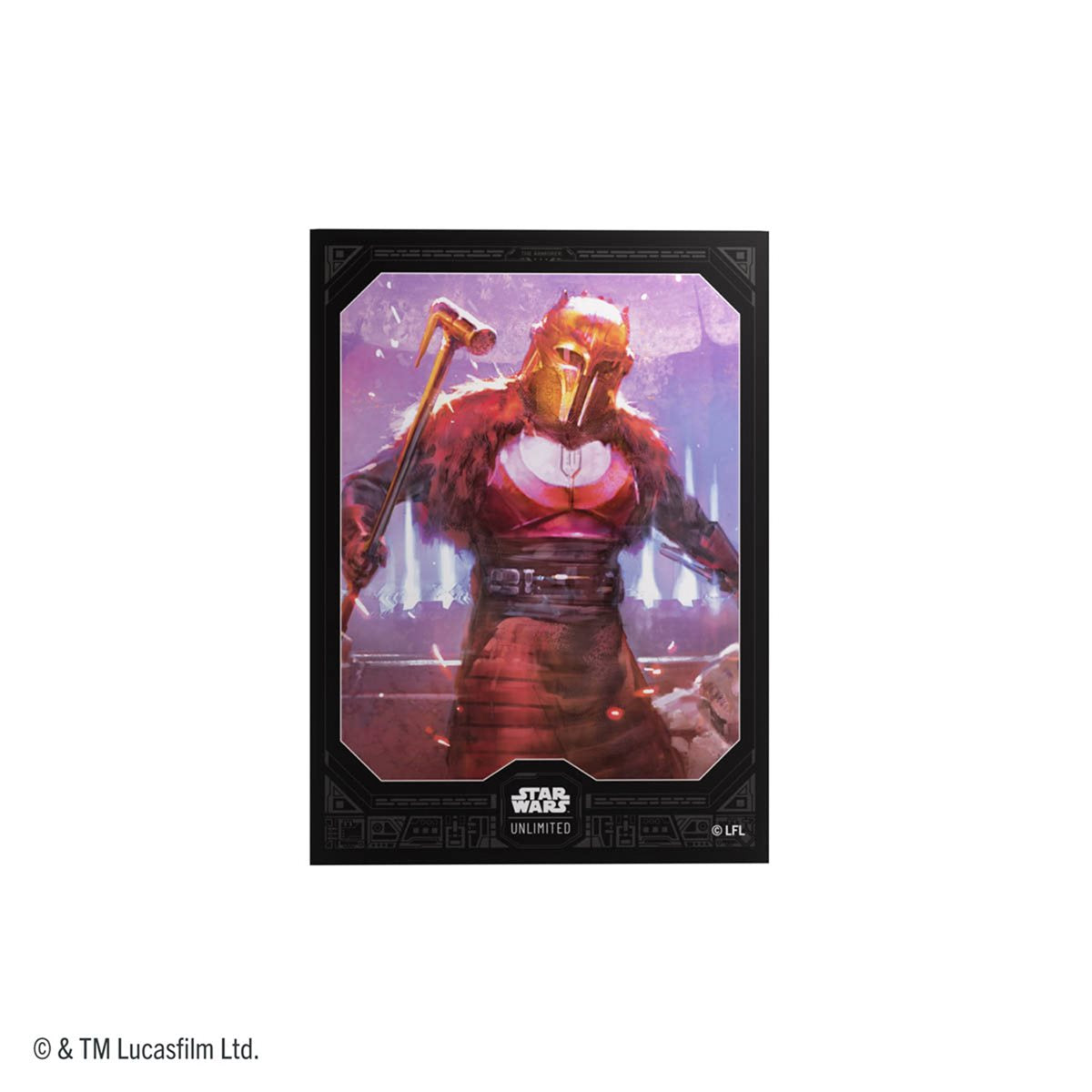 Star Wars: Unlimited Premium Art Sleeves: The Armorer