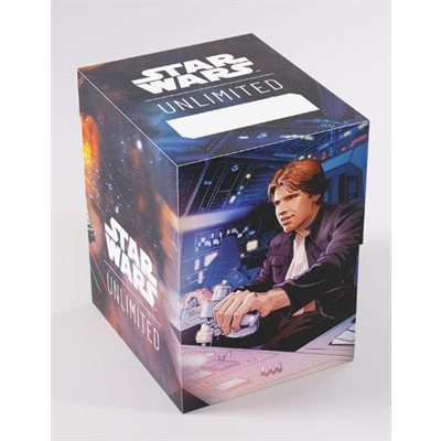 Star Wars : Coffret illimité en plastique souple : Han Solo / Faucon Millenium