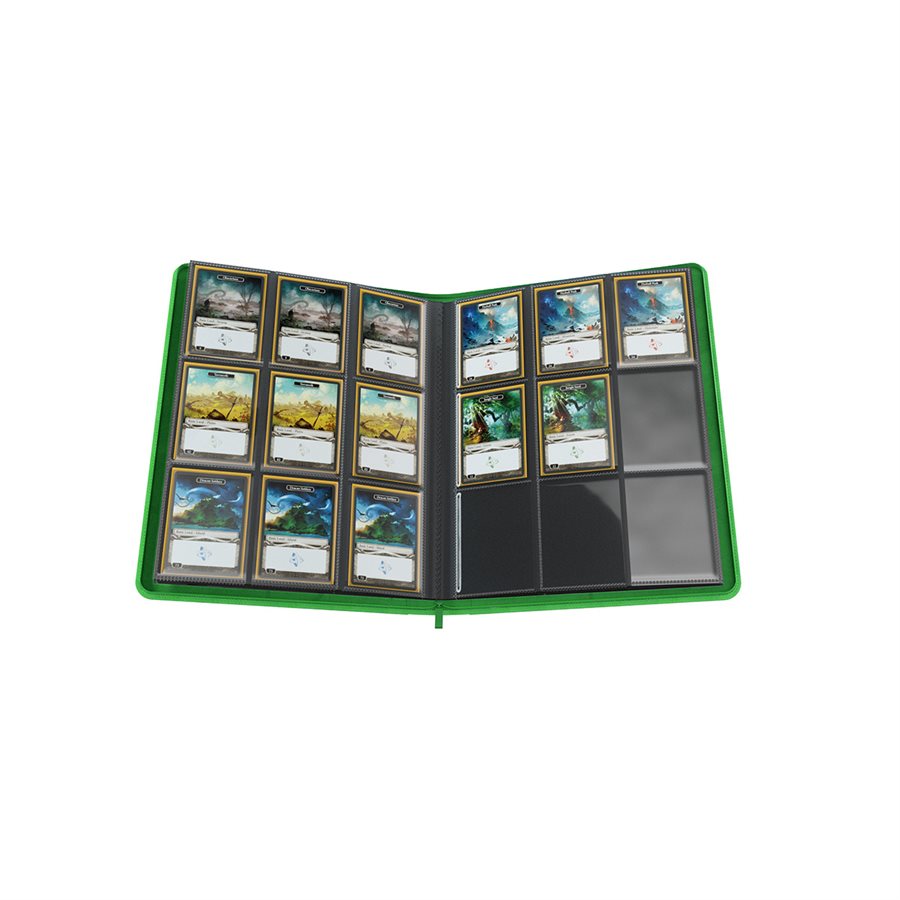 Zip-Up Album 18 Pocket: Green
