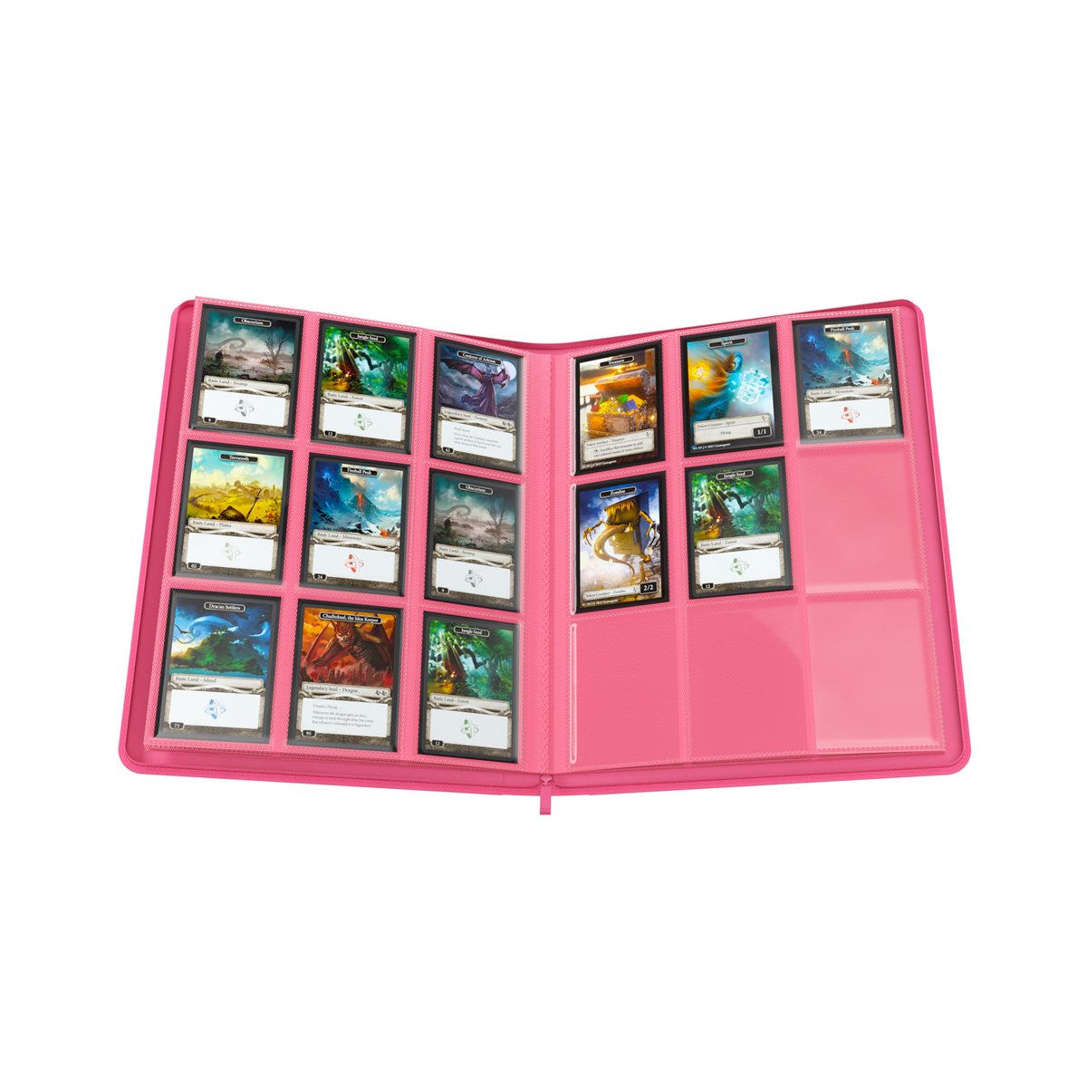 Zip-Up Album 18 Pocket: Pink