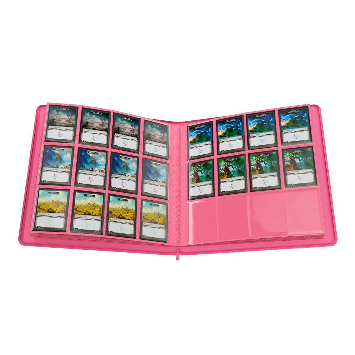 Zip-Up Album 24 Pocket: Pink