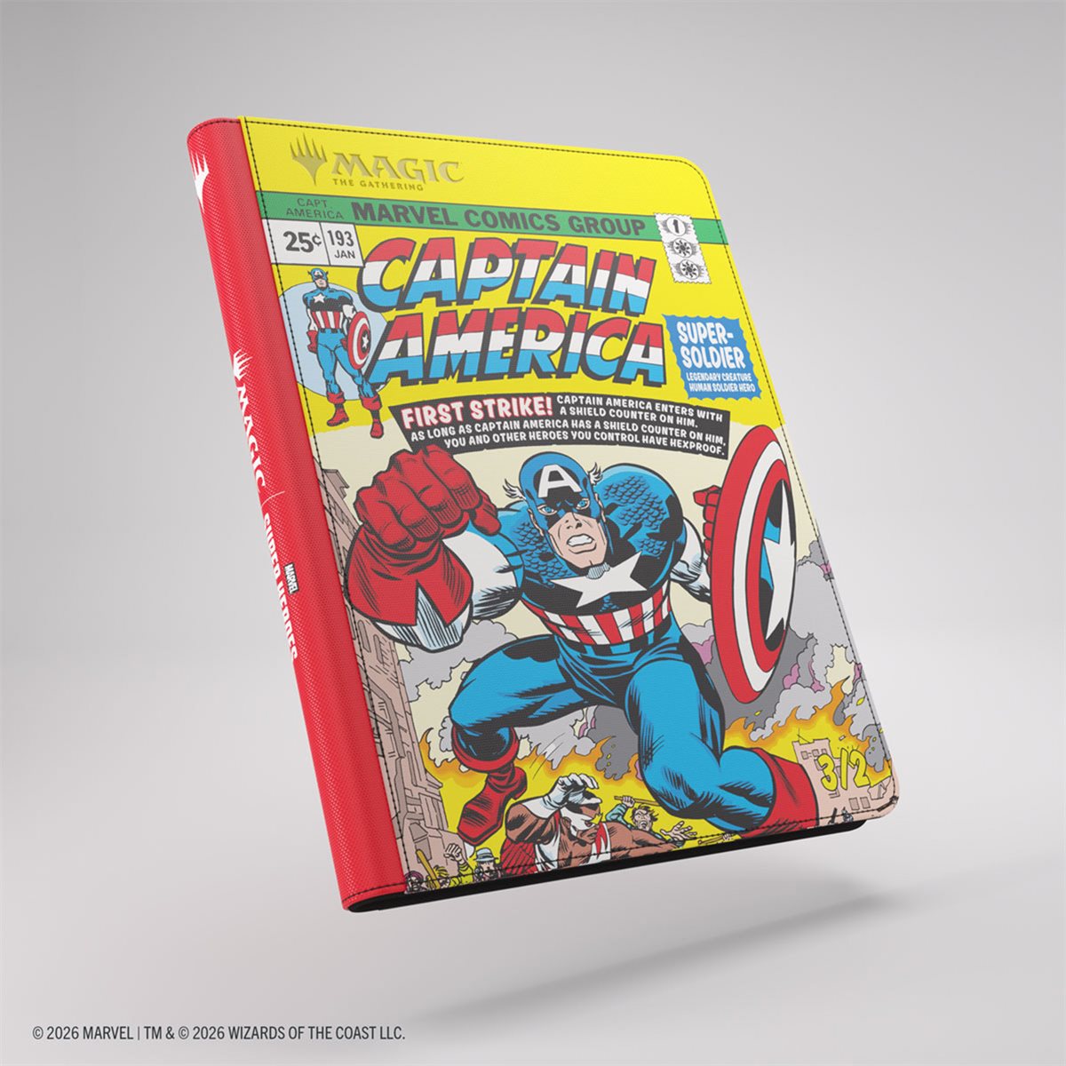 Zip-Up Album 18-Pocket: Captain America / Black Panther