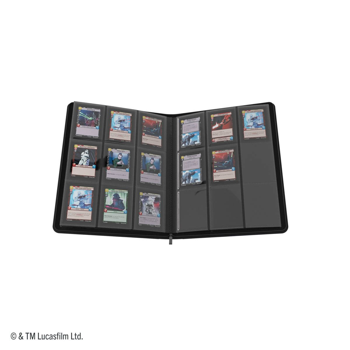 Star Wars: Unlimited Zip-Up Album:18-Pocket: Luke Skywalker & Palpatine