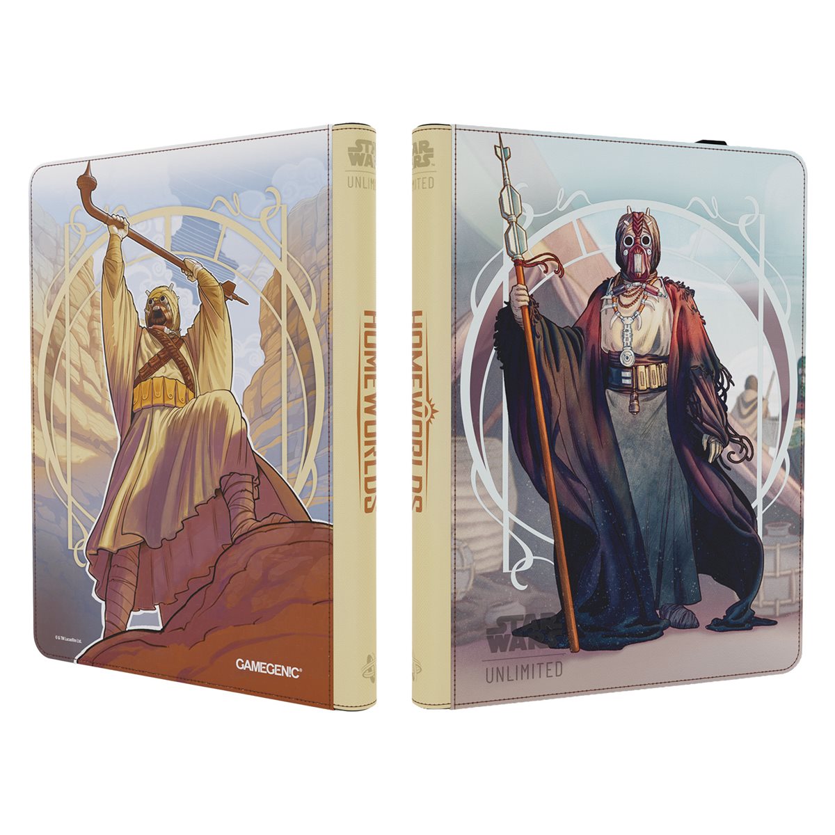 Star Wars: Unlimited Zip-Up Album:18-Pocket: The Chieftain & A'Kobe