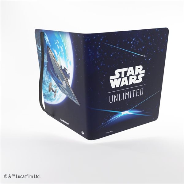 Star Wars: Unlimited 18 Pocket Album: Card Back Blue (Pre-Order)