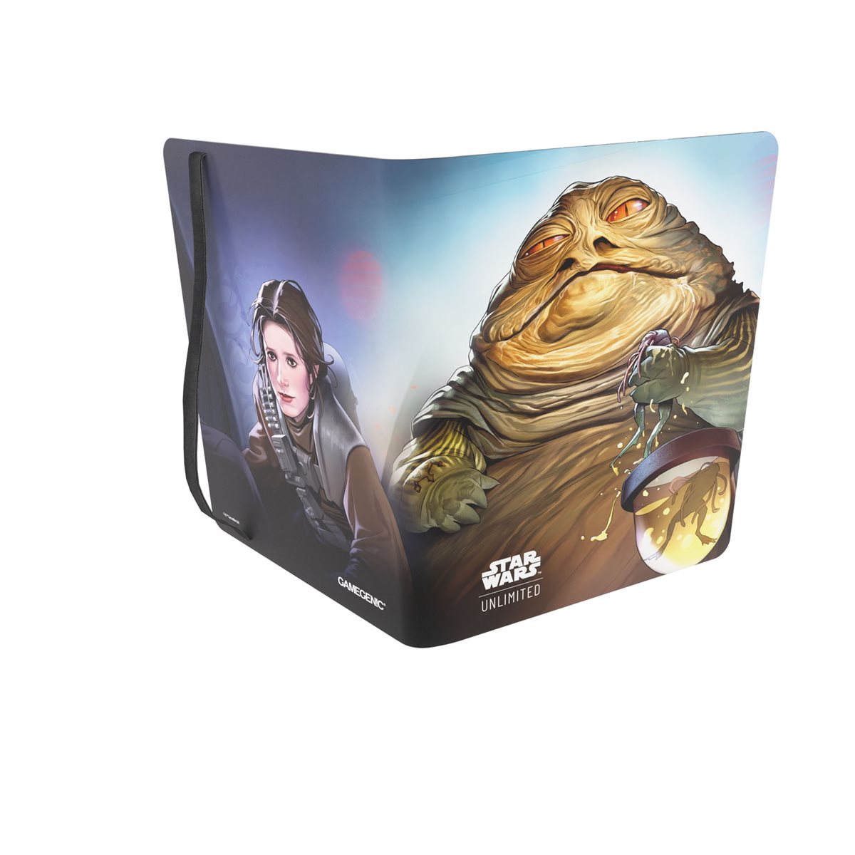 Star Wars: Unlimited 18 Pocket Album: A Lawless Time: Leia Organa & Jabba the Hutt