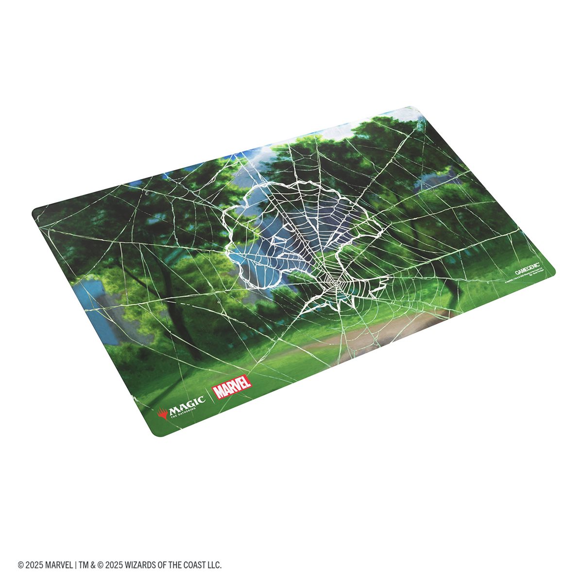 Magic: The Gathering - Tapis de jeu brillant Spider-Man de Marvel : Forêt