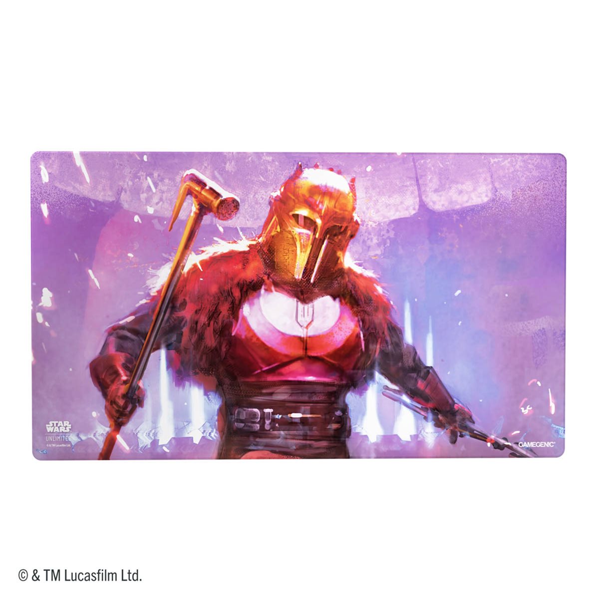 Star Wars: Unlimited Shiny Game Mat: The Armorer