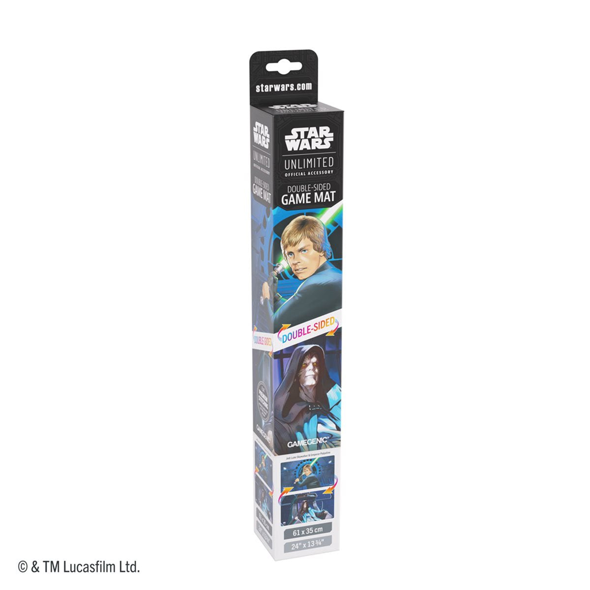 Star Wars: Unlimited Double Sided Game Mat: Luke Skywalker & Palpatine