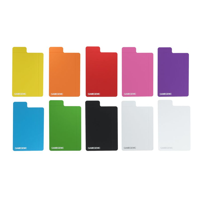Intercalaires de cartes flexibles multicolores 10 CT