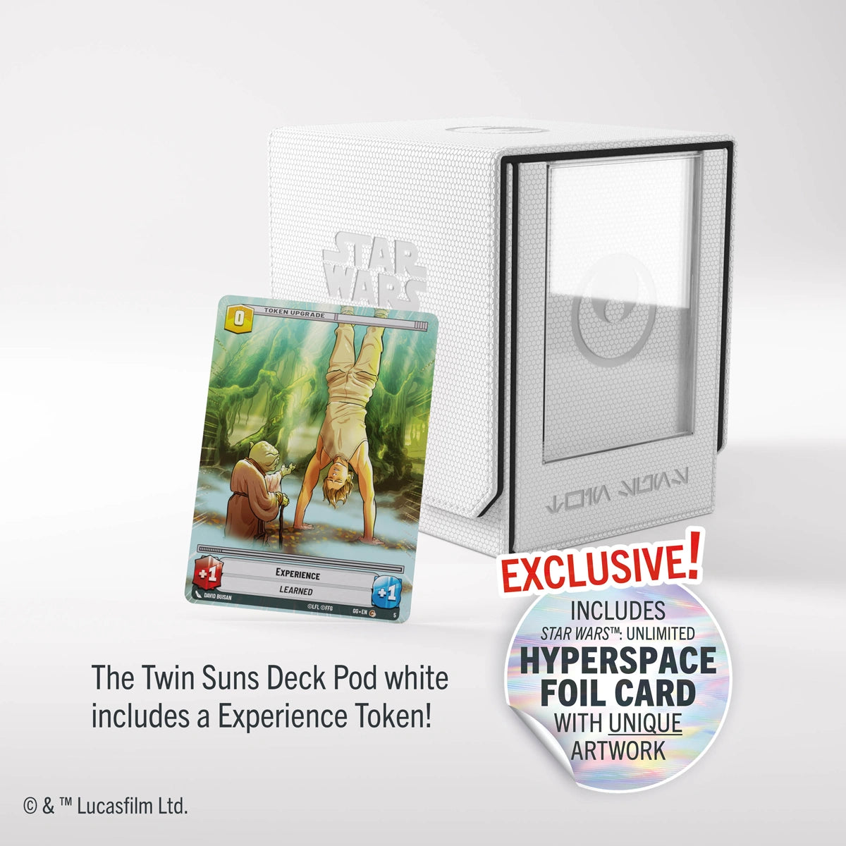 Star Wars: Unlimited: Twin Suns Deck Pod: White/Black