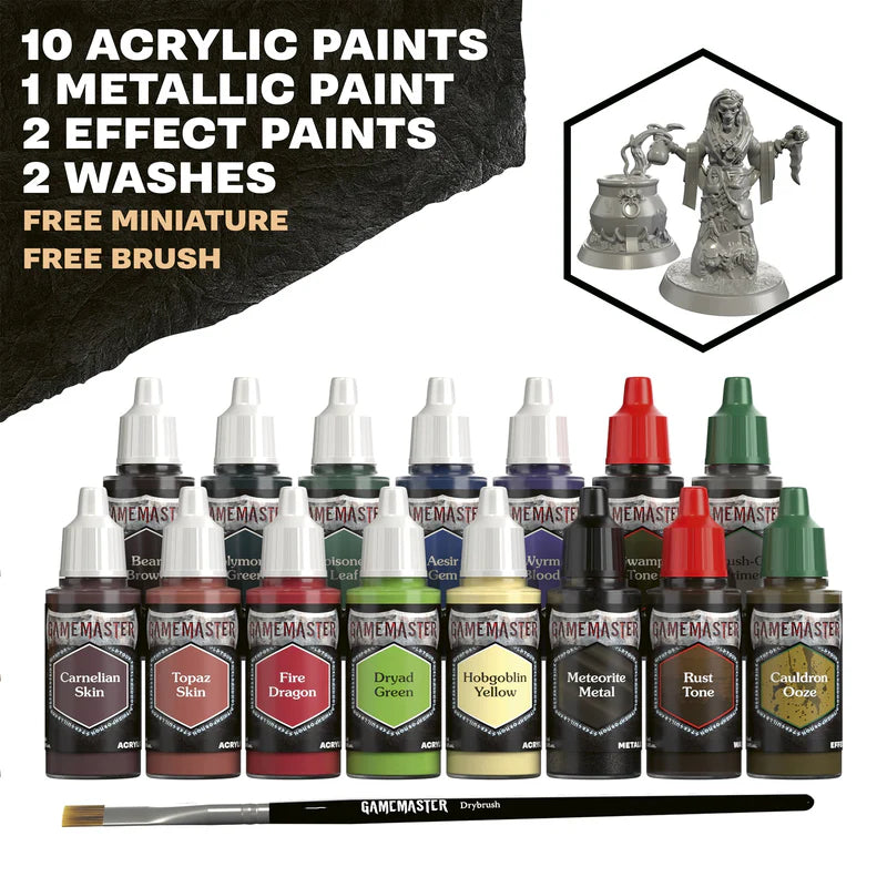 GameMaster: Wilderness Adventures Role-Playing Paint Set