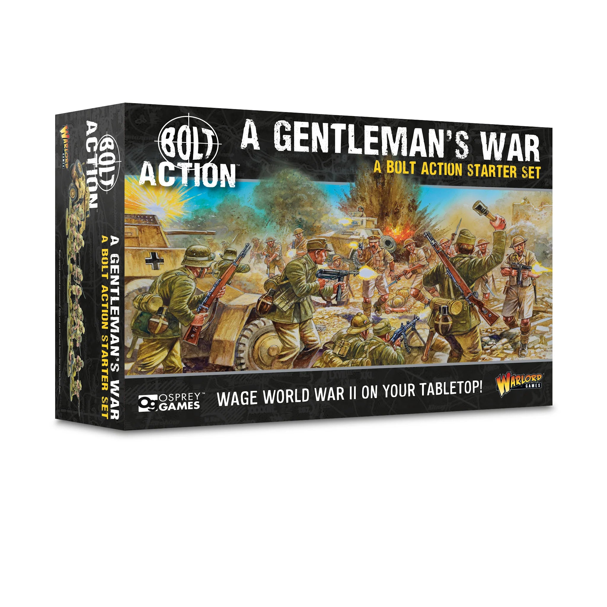 Coffret de démarrage Bolt Action – La guerre d'un gentleman (Troisième édition) (Anglais)