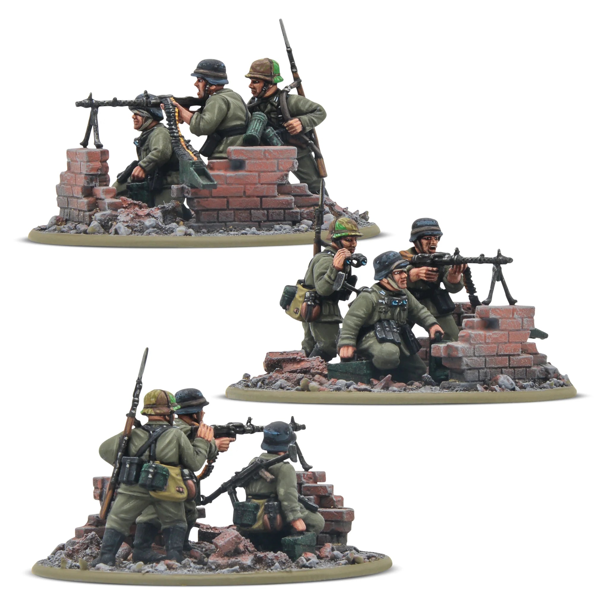 Bolt Action German Veteran Infantry Platoon (English)