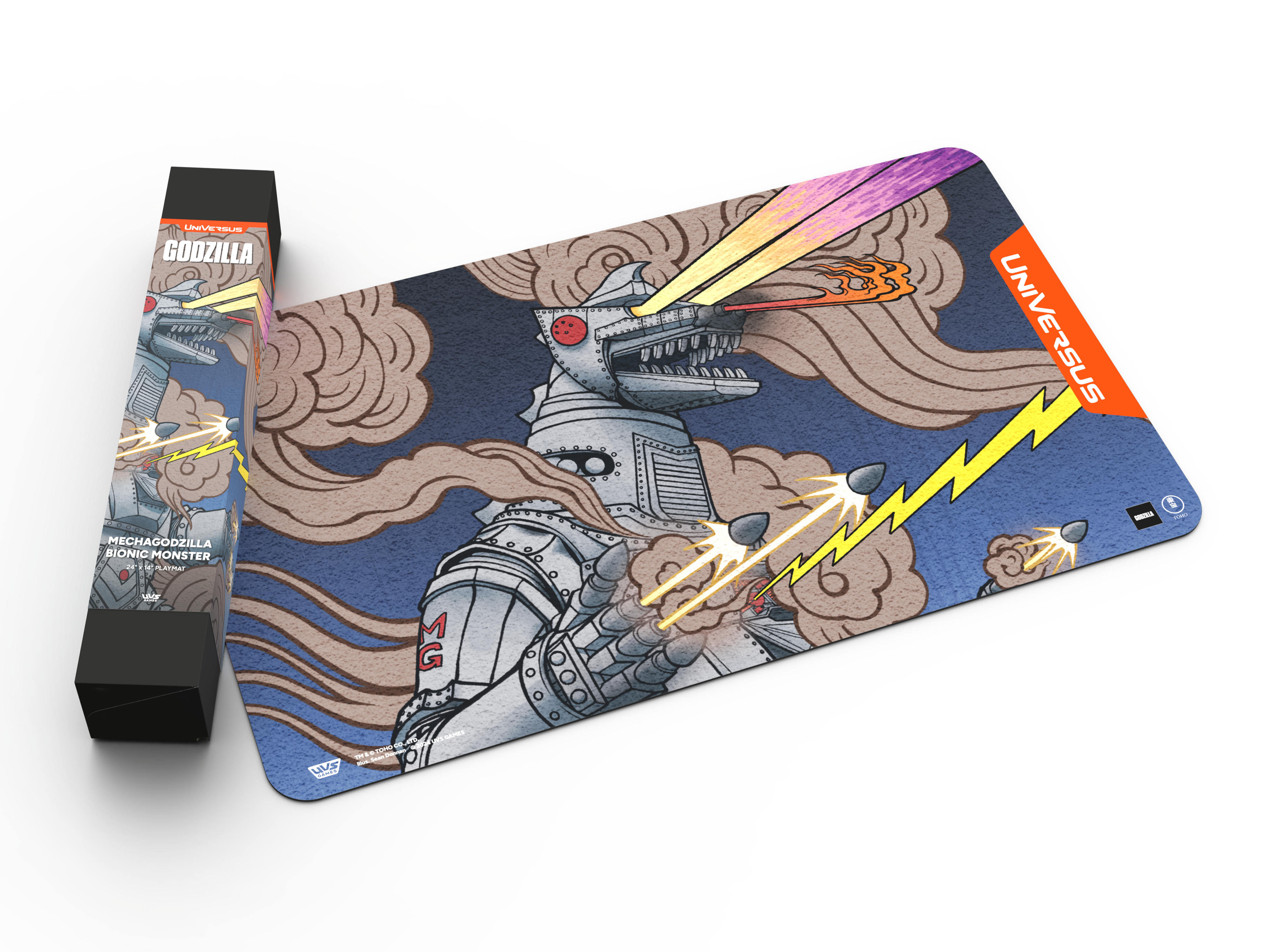 Tapis de jeu Godzilla Universus