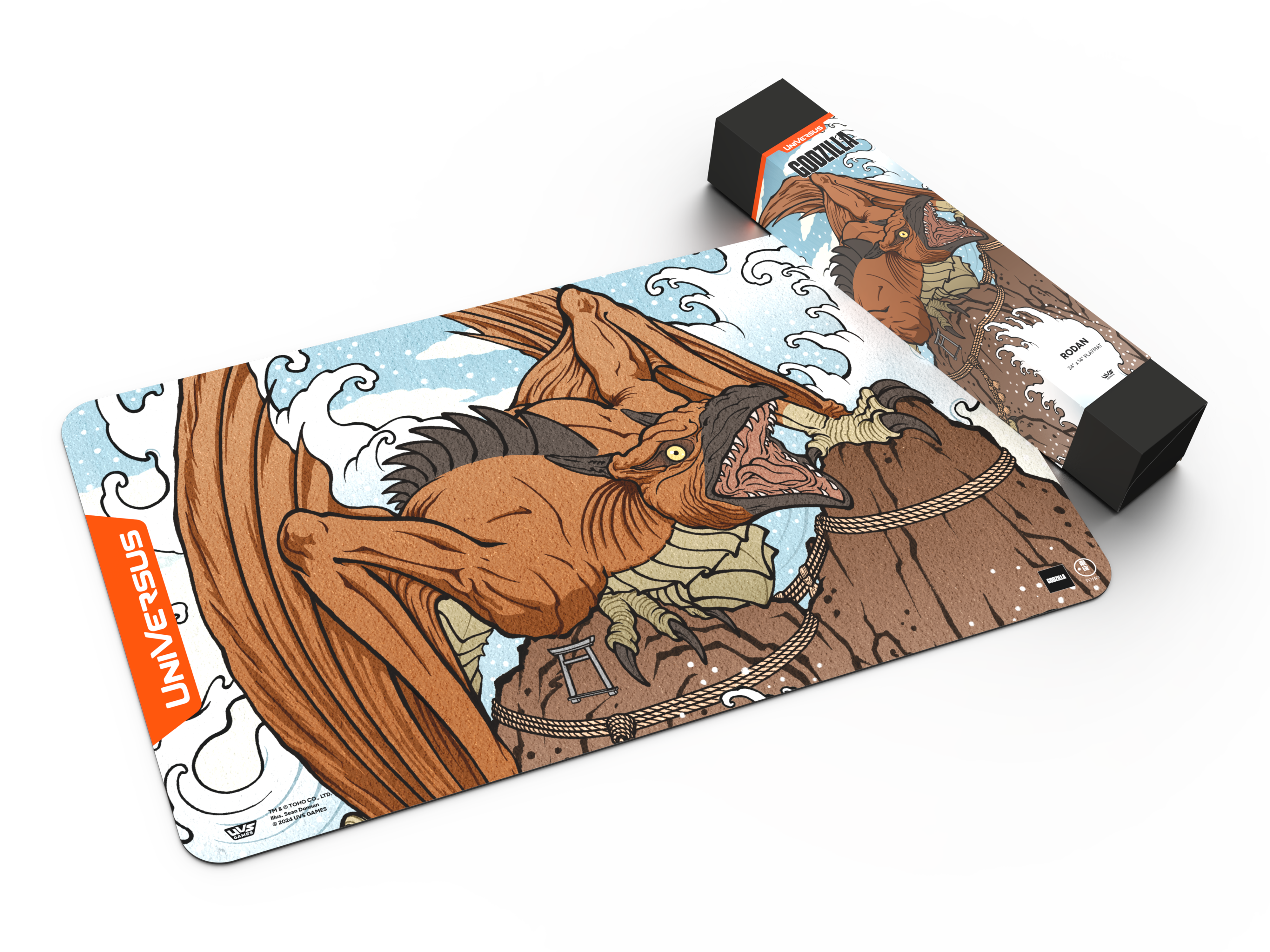Tapis de jeu Godzilla Universus