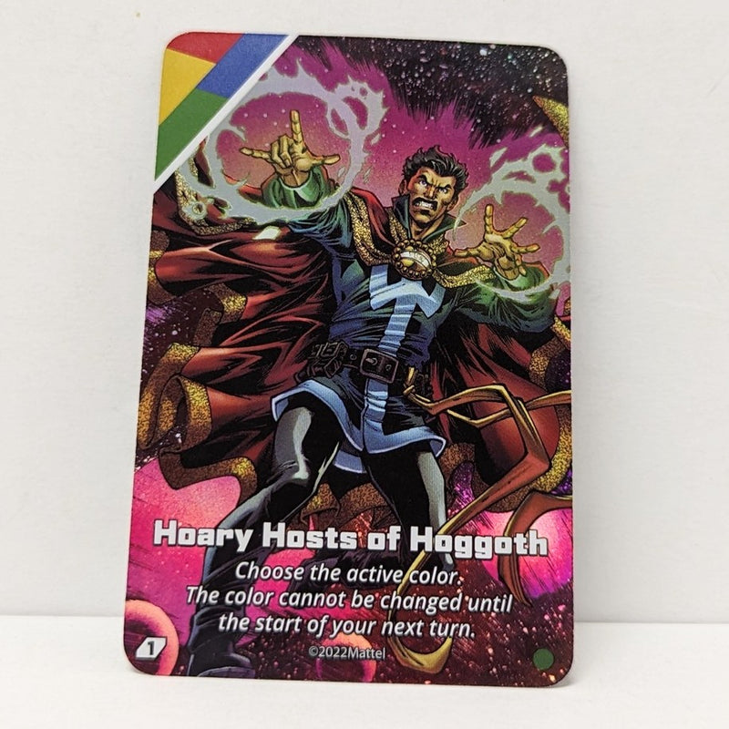 Uno Ultimate Marvel - Hôtes chenus de Hoggoth Foil