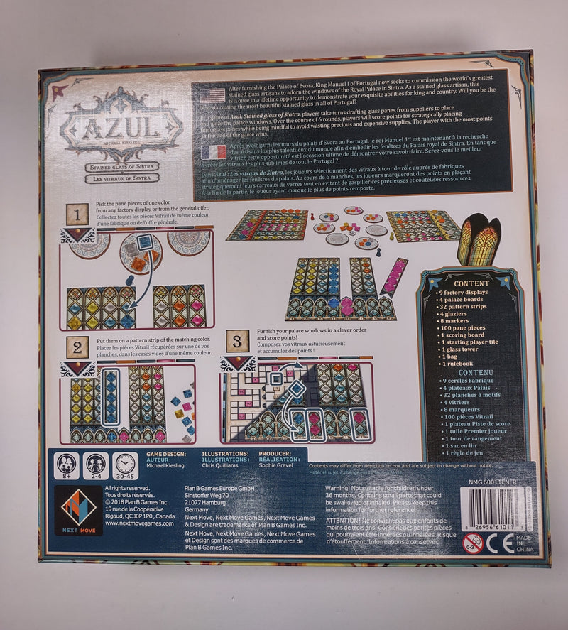 Azul: Stained Glass of Sintra (Multilingual) (Used)
