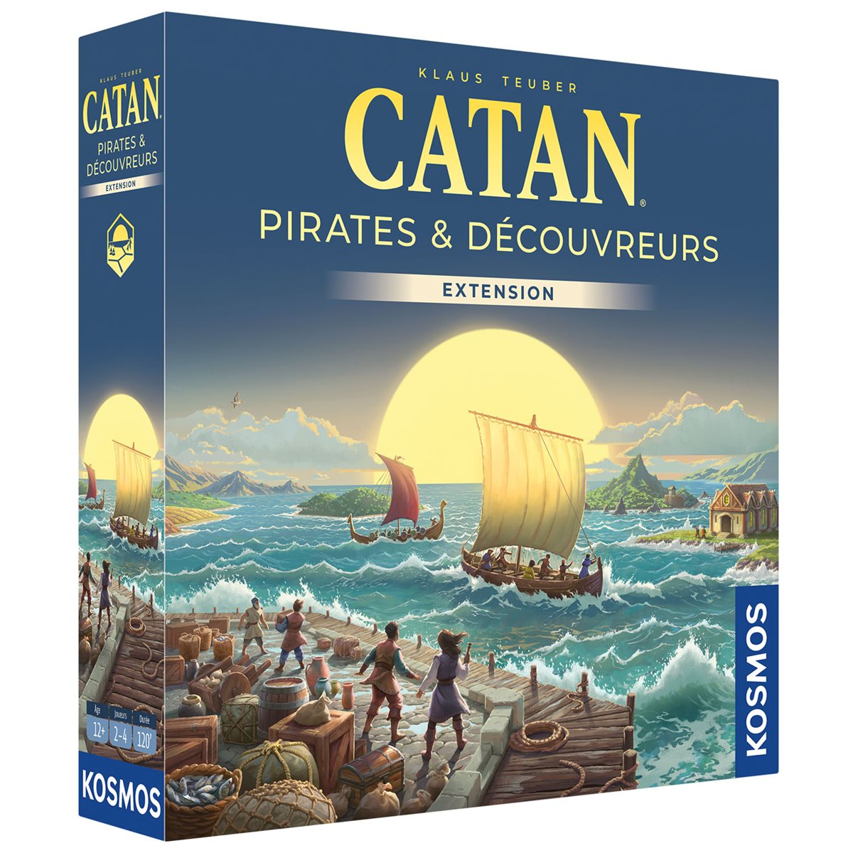Catan: Explorers & Pirates Expansion - 6th Edition (French)