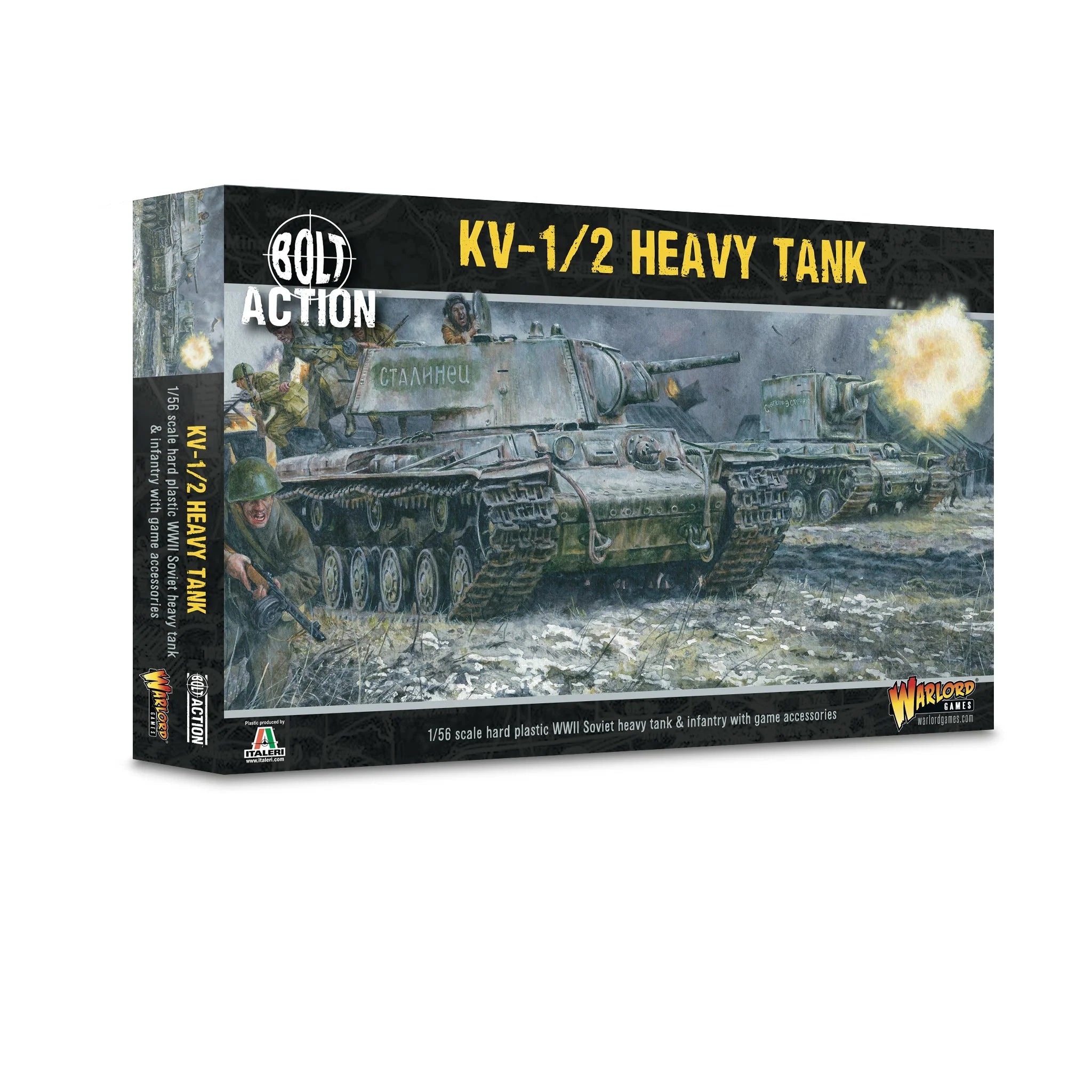 Bolt Action KV-1/2 Char lourd (anglais)