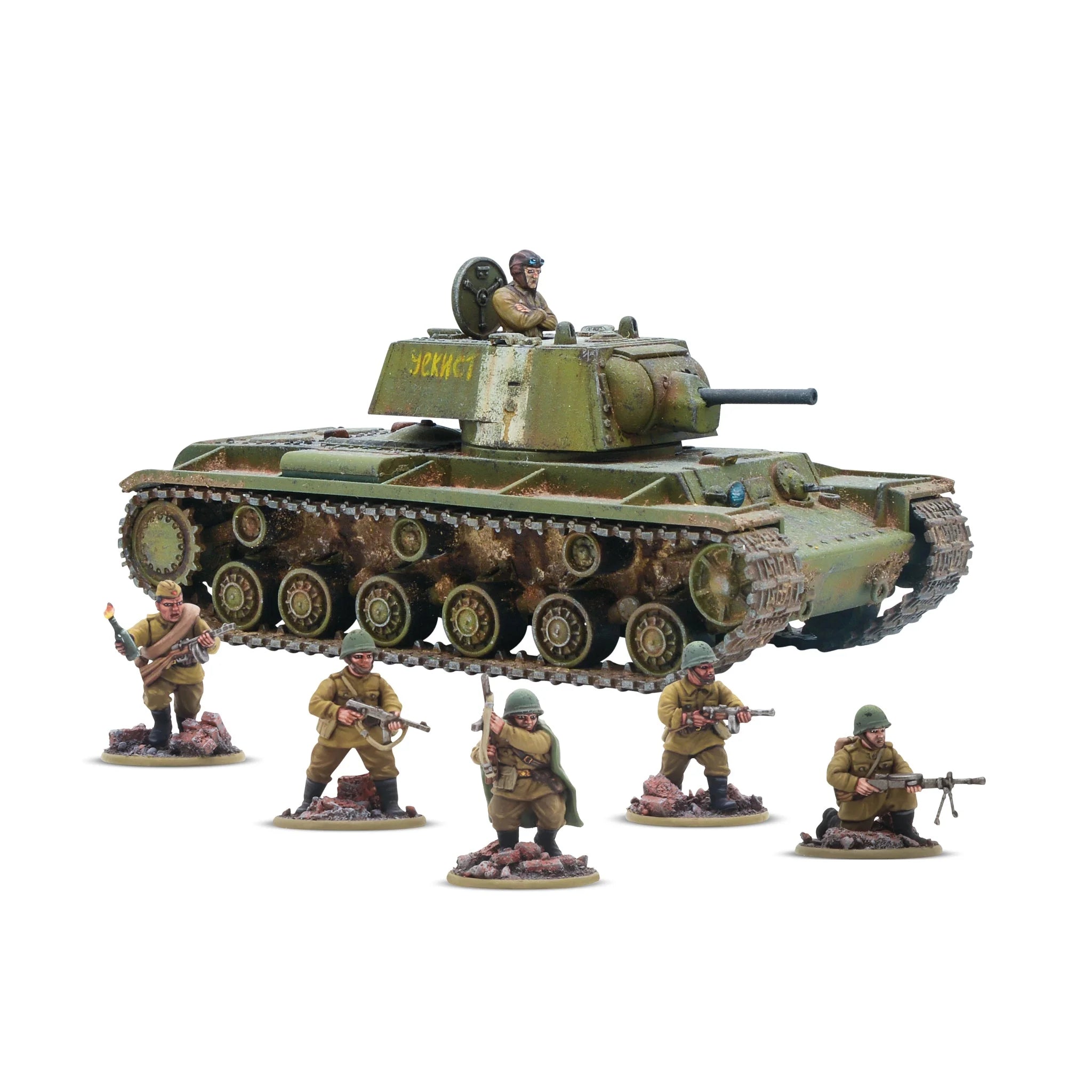 Bolt Action KV-1/2 Char lourd (anglais)
