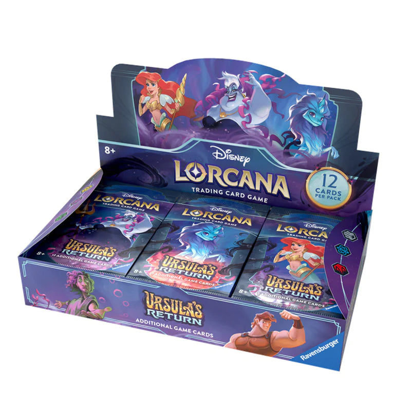 Disney Lorcana: Ursulas Return Booster Box (Pre-Order)