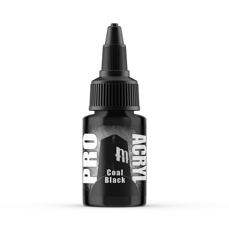 Pro Acryl: 002 - Coal Black 22ML
