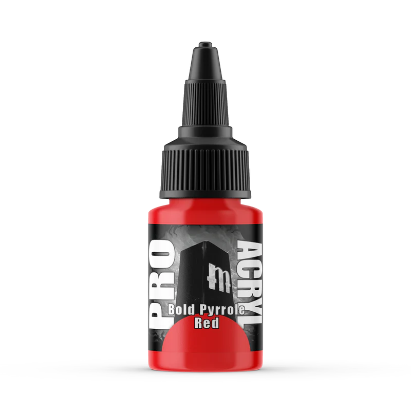 Pro Acryl : 003 - Rouge Pyrrole audacieux 22 ml