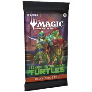 Magic: The Gathering - Teenage Mutant Ninja Turtles Play Booster Pack (Pre-Order)