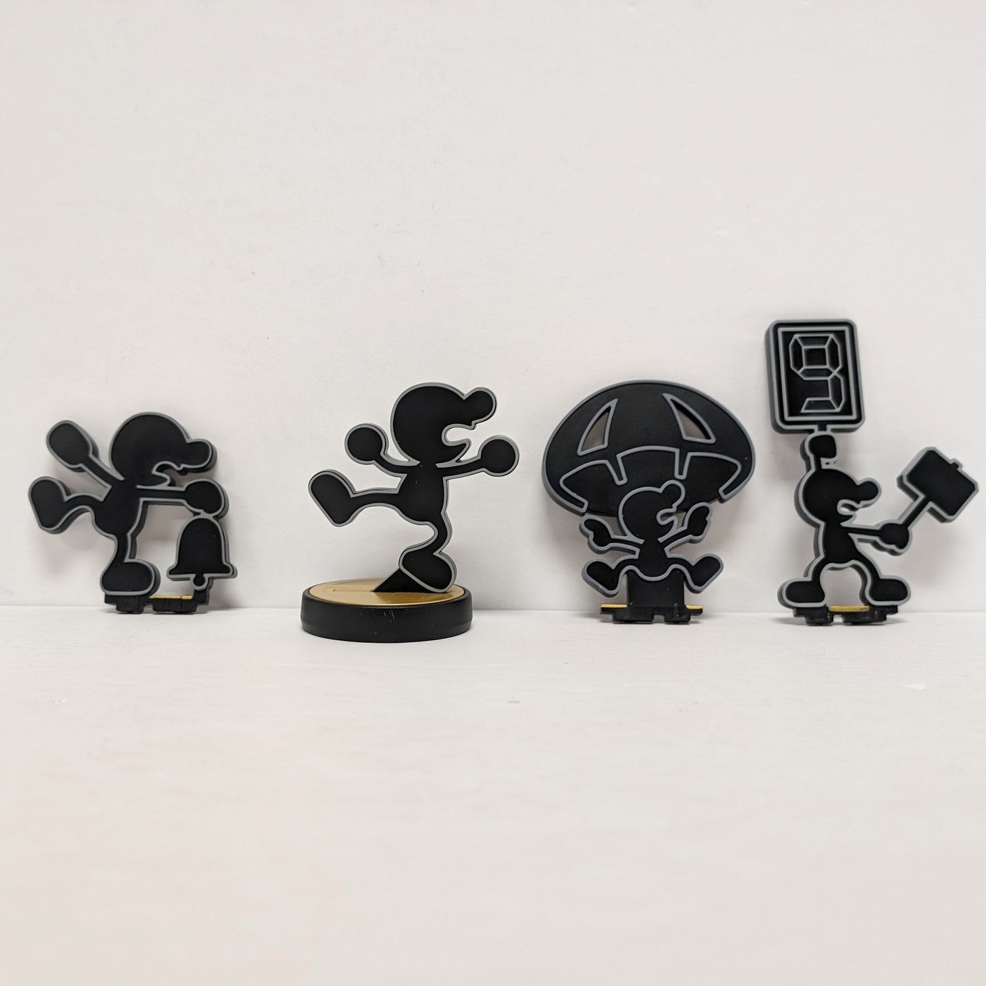 Amiibo Mr. Game and Watch avec 3 plaques Alt (Occasion)
