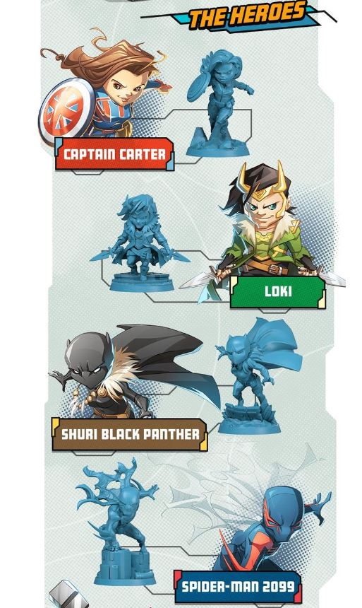 Marvel United: Multiverse Pledge (Kickstarter Edition) (English)