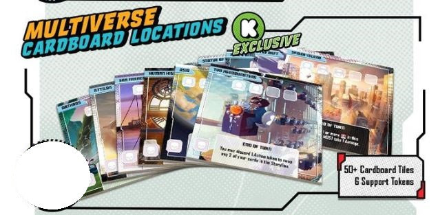 Marvel United: Multiverse Cardboard Locations (Kickstarter Edition)