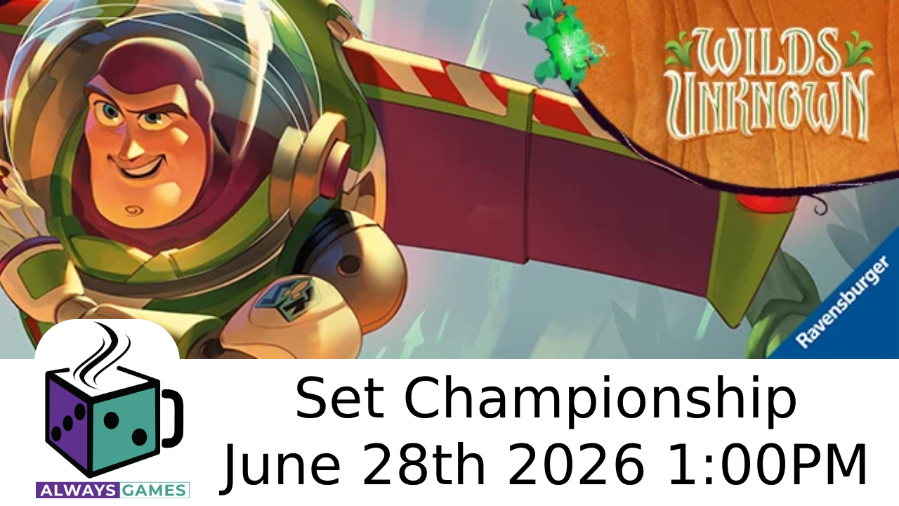 Toujours Jeux Lorcana Wilds Unknown Set Championship Event - June 28th at 1:00 PM