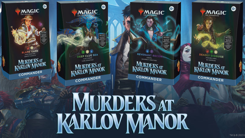 Murders at Karlov Manor Commander Set of 4 Decks