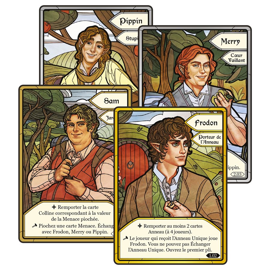 La Communaute de L'Anneau: Le Jeu de Plis Cooperatif (French)