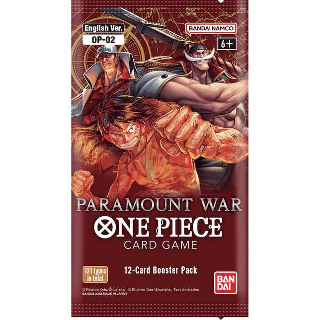 Pack de boosters OP-02 Paramount War pour le TCG One Piece