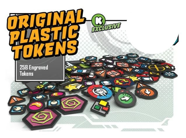 Marvel United: Original Plastic Tokens (Kickstarter Edition)