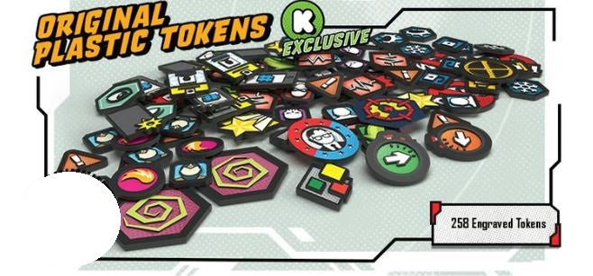 Marvel United: Original Plastic Tokens (Kickstarter Edition)