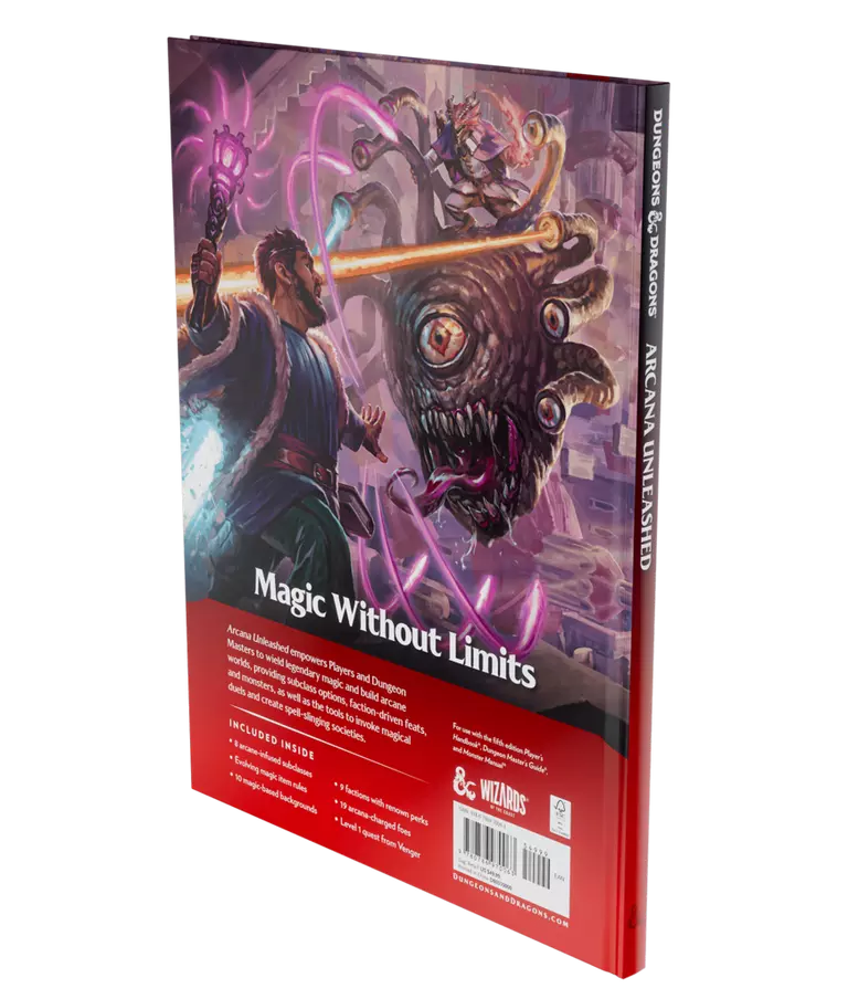 Dungeons & Dragons: Arcana Unleashed HC (English) (Pre-Order)