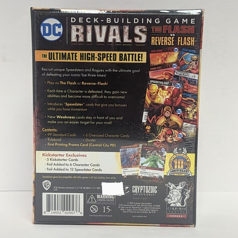 DC Deck Building Rivals: The Flash vs Reverse-Flash (Kickstarter Edition)