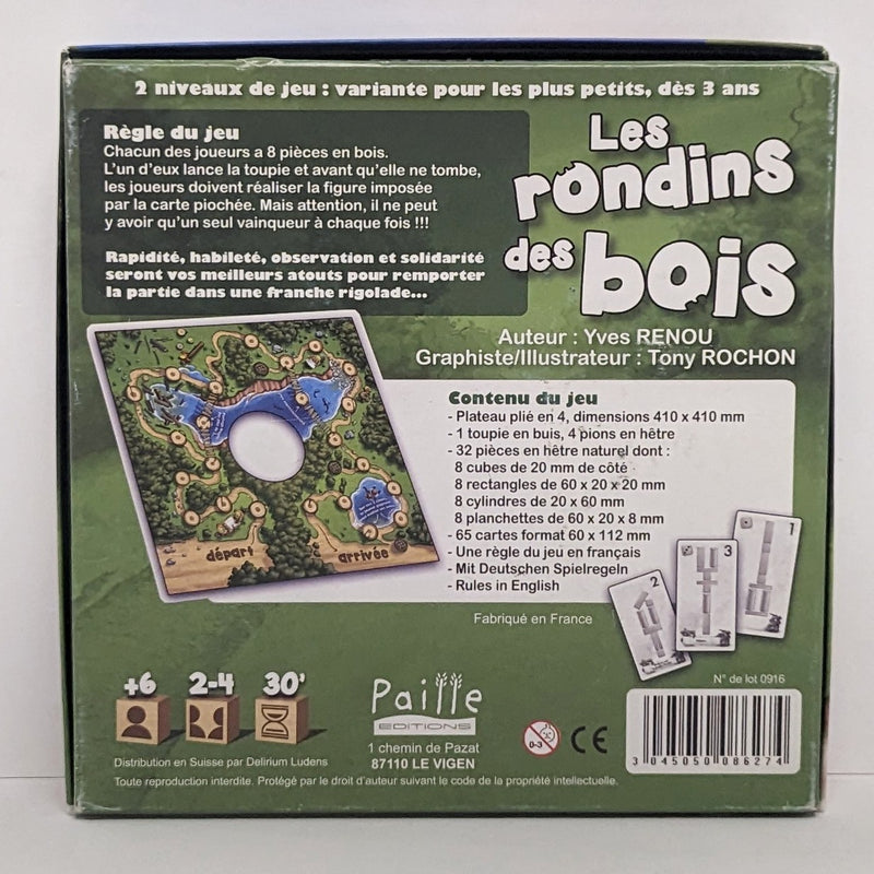 Les Rondins des Bois (Français) (Occasion)