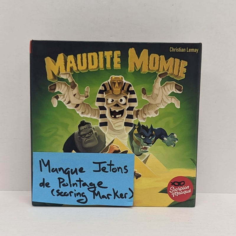 Maudite Momie (Français) (Occasion)