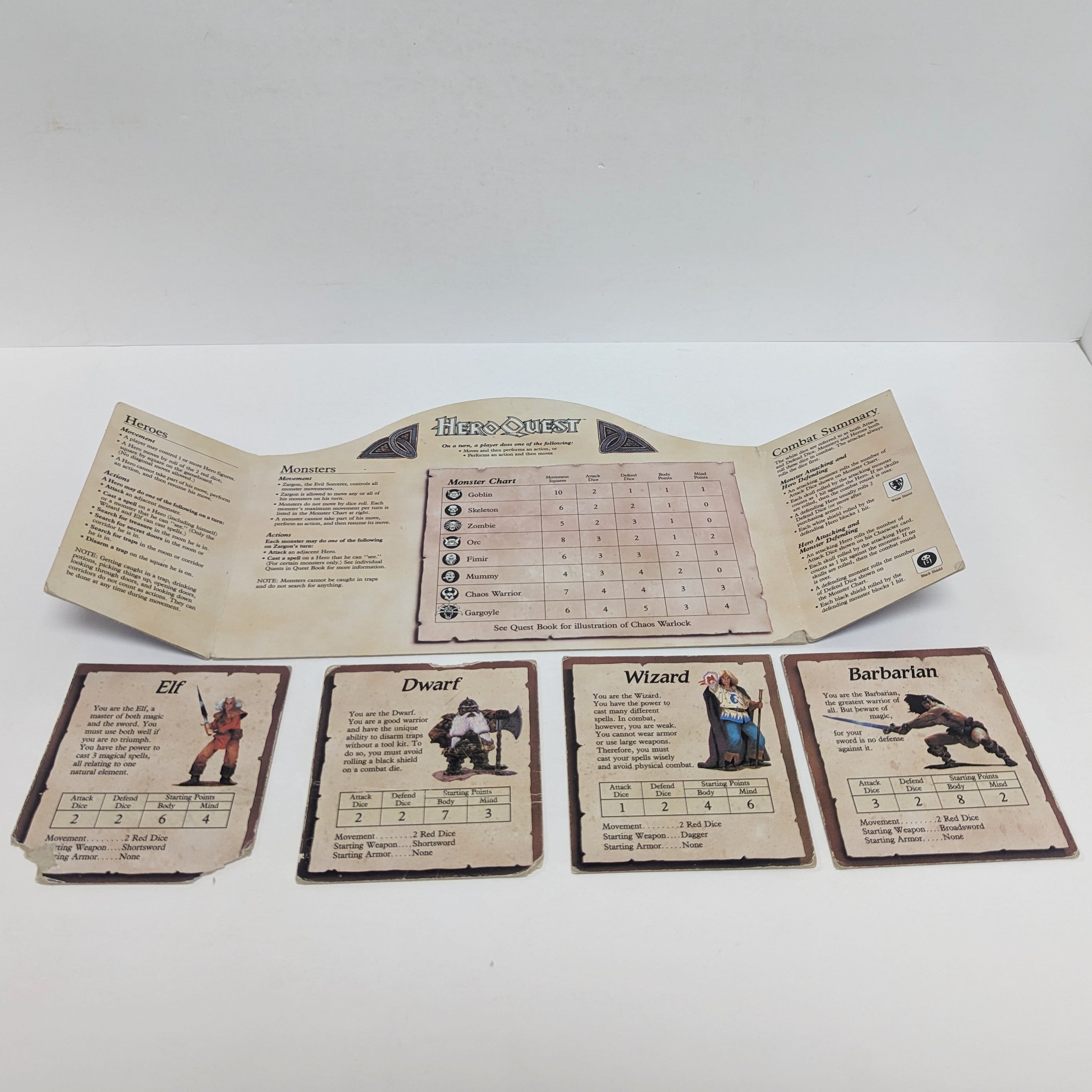 HeroQuest + Kellar's Keep - Components Bundle (English) (Damaged) (Used)