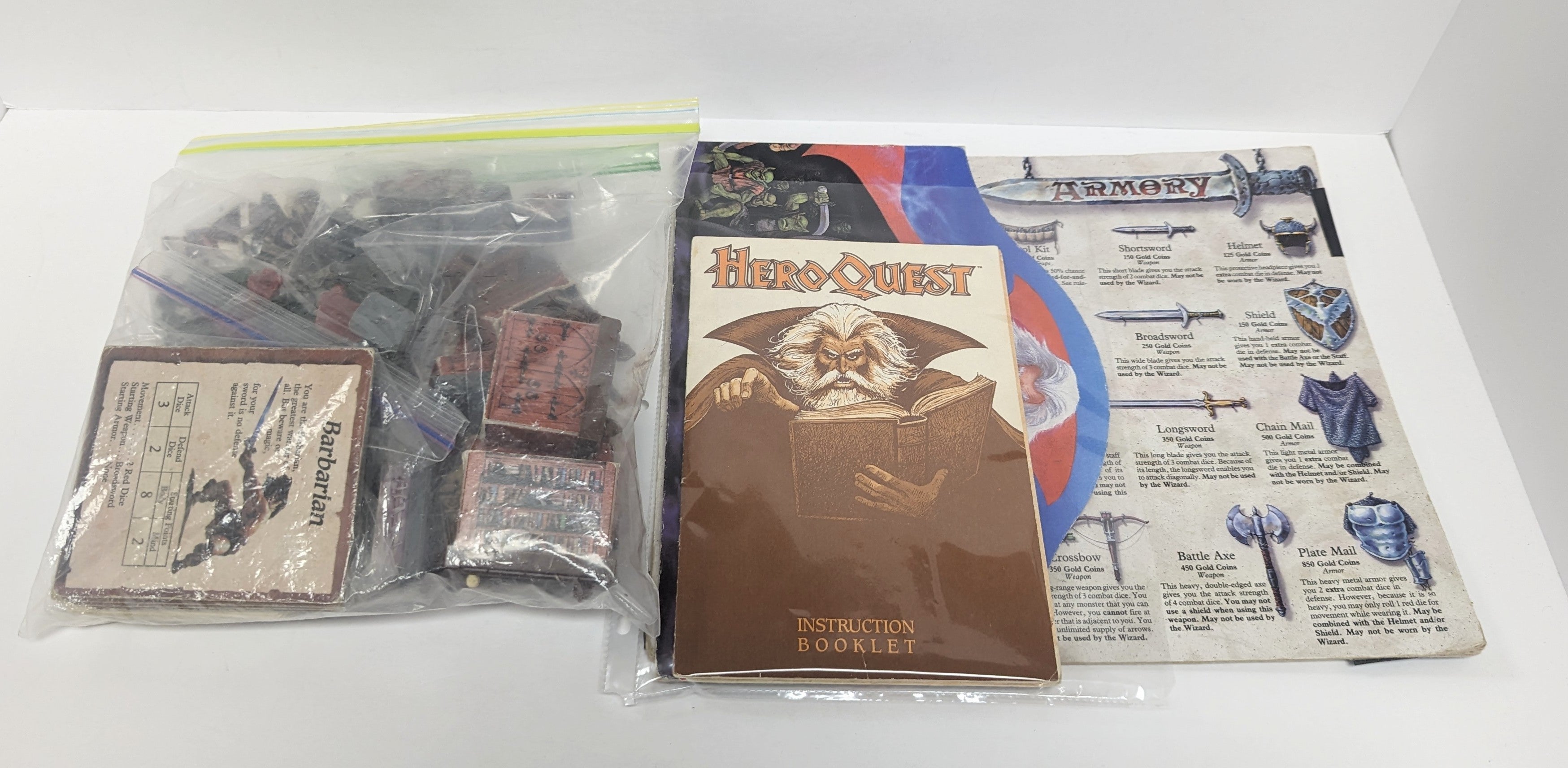 HeroQuest + Kellar's Keep - Components Bundle (English) (Damaged) (Used)